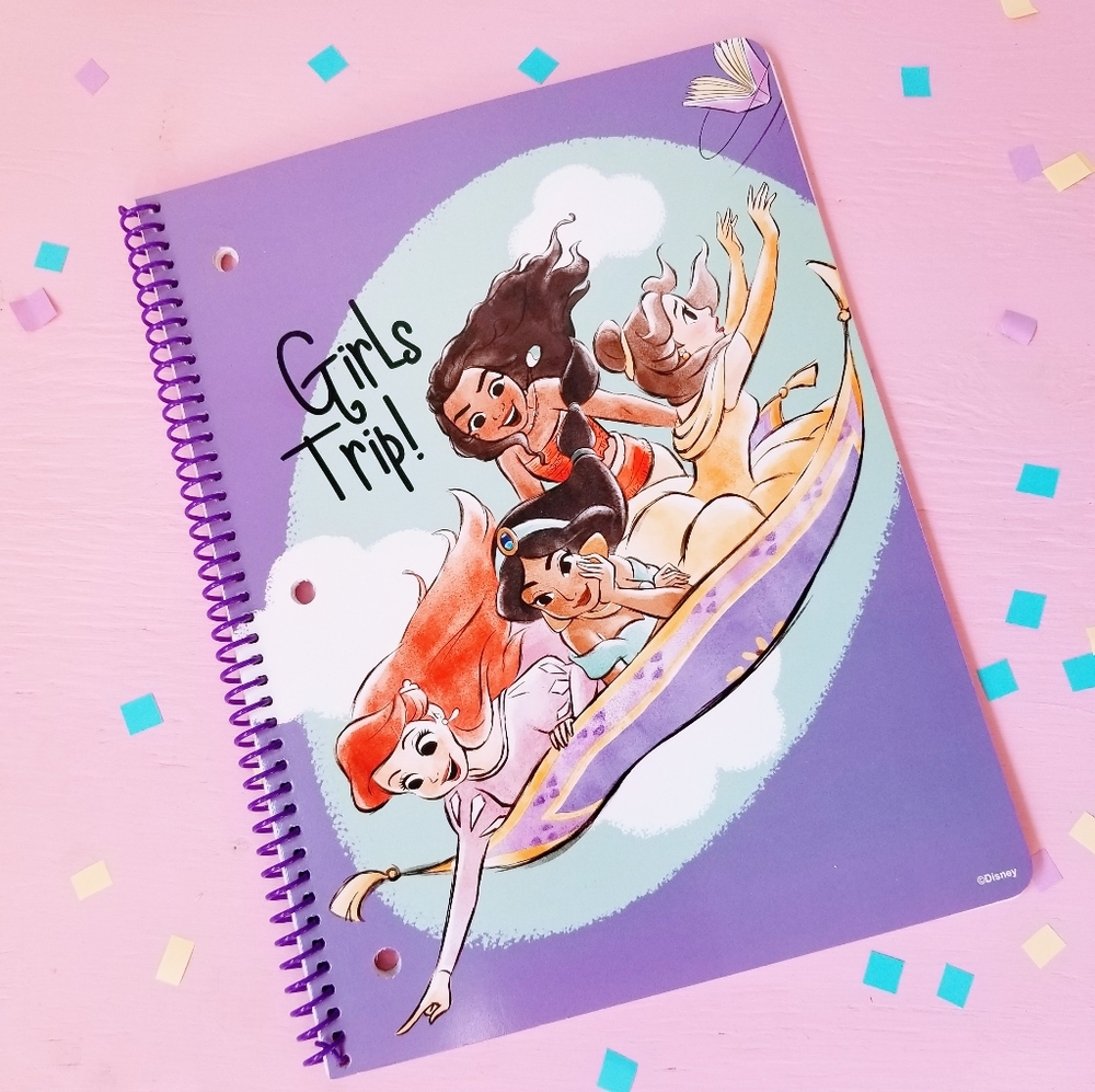 New Disney Princess Notebook Journal